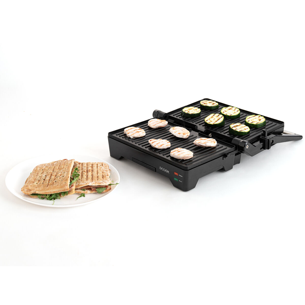 Contact grill Dcook Gallery Steel 1600 W 4 Units